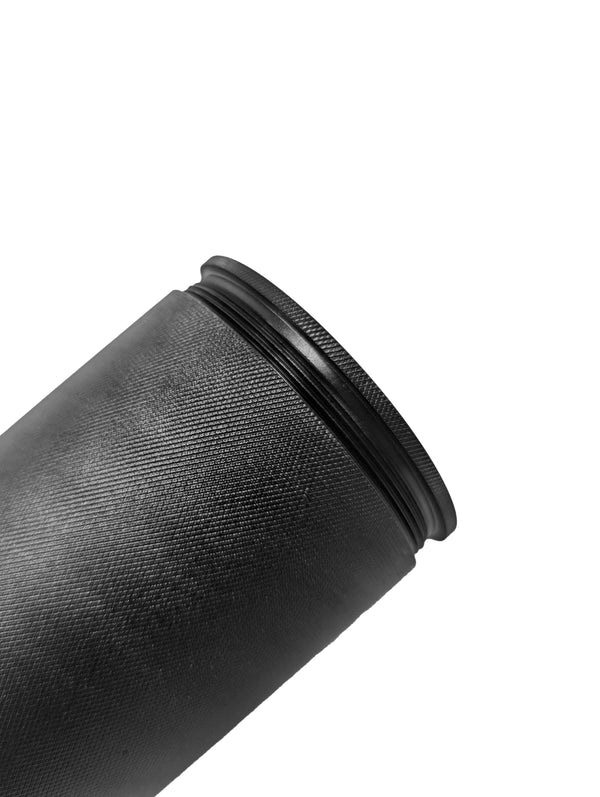 The "Smokestack" Portable Humidor - Coalfire Black